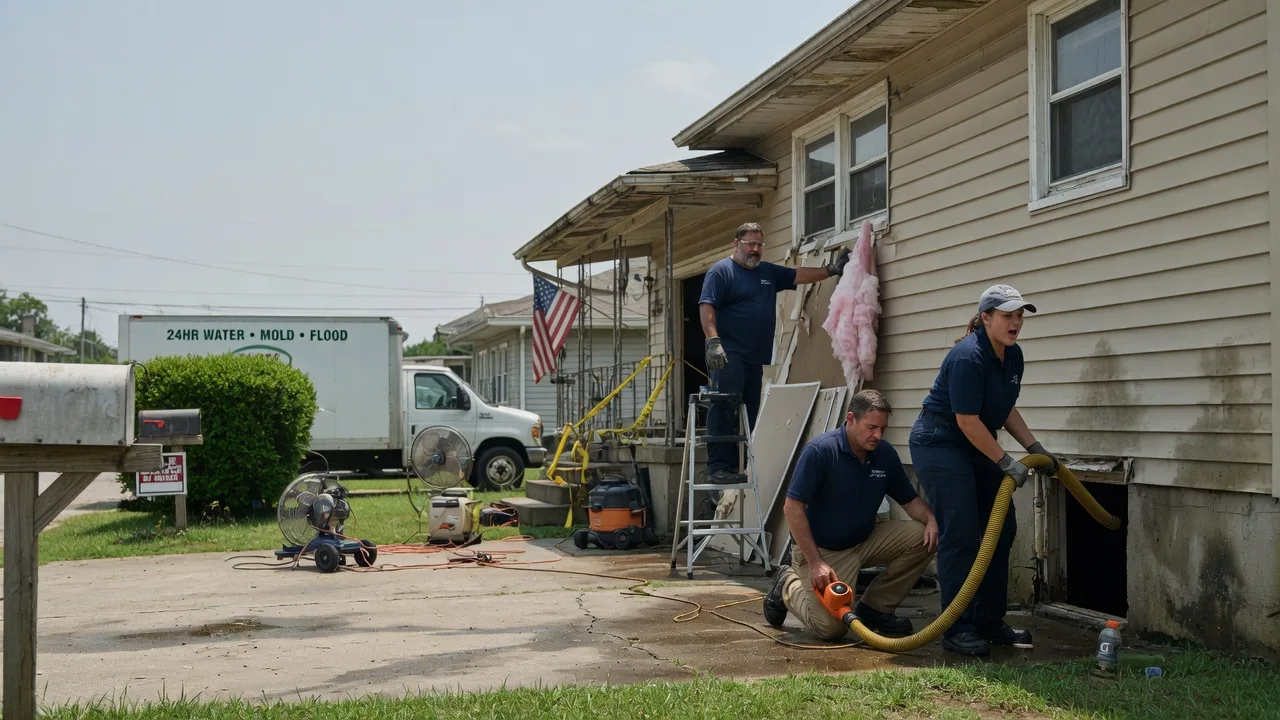 Water Damage Repair in Chana, IL near me